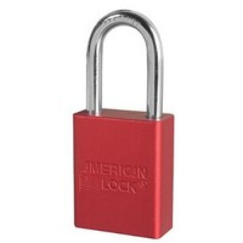 American Lock 1106RD American Lock Red Padlock With 1 1/2