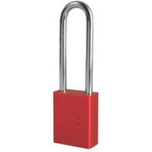 American Lock 1107RD American Lock Red Padlock With 1 1/2