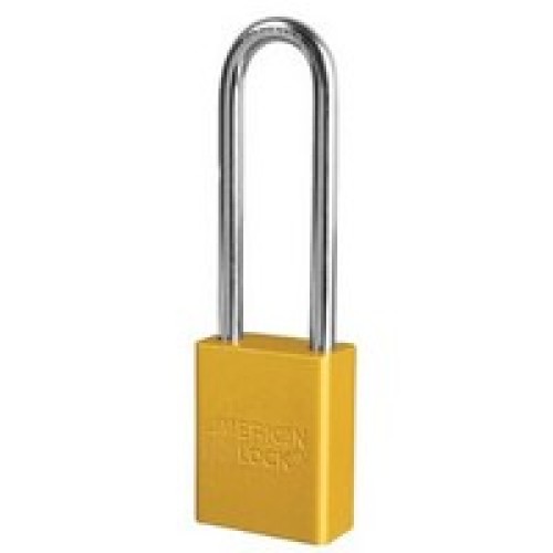American Lock 1107YW American Lock Yellow Padlock With 1 1/2