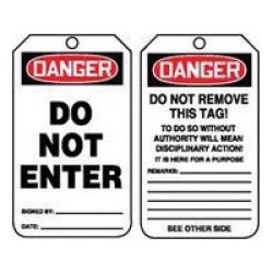 Accuform Signs MDT164CTP Accuform Signs 5 7/8