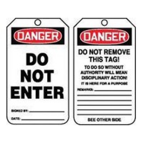 Accuform Signs MDT164CTP Accuform Signs 5 7/8
