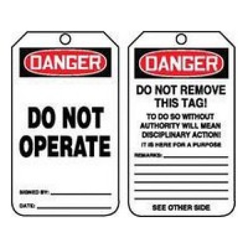 Accuform Signs MDT189CTP Accuform Signs 5 7/8