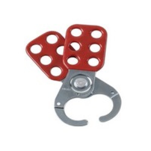 Brady USA 65375 Brady Red Vinyl-Coated High Tensile Steel Lockout Hasps With 1