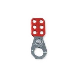 Brady USA 65376 Brady Red Vinyl-Coated High Tensile Steel Lockout Hasps With 1 1/2