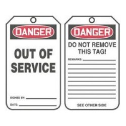 Accuform Signs MDT246CTP Accuform Signs 5 7/8