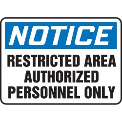 Accuform Signs MADC808VS Accuform Signs 10