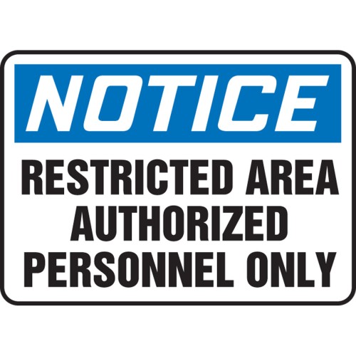 Accuform Signs MADC808VS Accuform Signs 10
