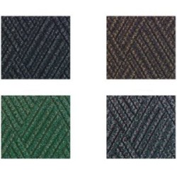 The Andersen Company Waterhog Classic Diamond 4' x 6' Indoor Outdoor Entrance Matting