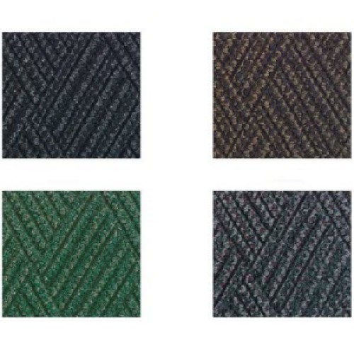 The Andersen Company Waterhog Classic Diamond 4' x 6' Indoor Outdoor Entrance Matting