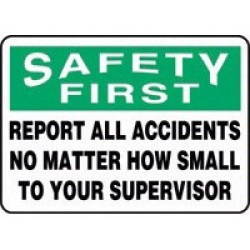 Accuform Signs MGSH904VP Accuform Signs 10