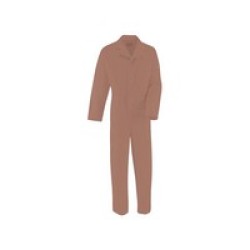 Bulwark HRC2-CEC2 Bulwark 54 Regular Khaki 9 Ounce Bulwark EXCEL FR Cotton Flame Resistant Classic Coveralls