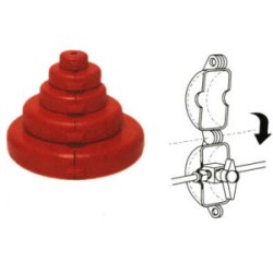 NORTH VS02 V-Safe Wheel Valve Lockout Cover 1