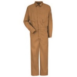 Bulwark HRC2-CLD4 Bulwark 58 Regular Khaki ComforTouch 6 Ounce EXCEL FR Deluxe Coveralls