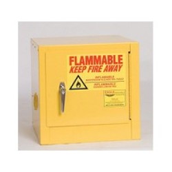 Eagle Manufacturing Company 1900 Eagle 2 Gallon Bench Top Flammable Storage Safety Cabinet With One Self-Closing Door