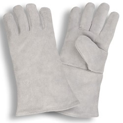 Cordova 7605 Lined Standard Gray Side Split Cowhide Leather Welding Gloves