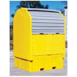 UltraTech International Inc 1162 UltraTech Ultra- IBC HardTop 360 Gallon Capacity Without Drain,