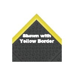 Superior Manufacturing 557S0033BL Superior Manufacturing Notrax 3' X 3' Black 3/4