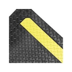 Superior Manufacturing 490R2475YB Superior Manufacturing Notrax 2' X 75' Black 9/16