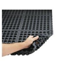 Superior Manufacturing 550S0033BL Superior Manufacturing Notrax 3' X 3' Black 3/4