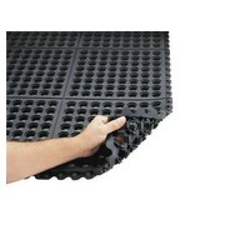 Superior Manufacturing 550S0033BL Superior Manufacturing Notrax 3' X 3' Black 3/4