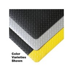 Superior Manufacturing 479R3675YB Superior Manufacturing Notrax 3' X 75' Black 9/16