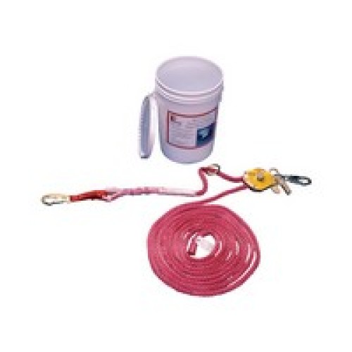 MSA (Mine Safety Appliances Co) 10013150 MSA Dyna-Line One Man 30' Temporary Horizontal Lifeline