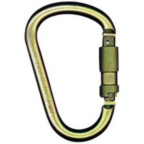 MSA (Mine Safety Appliances Co) 10089207 MSA Steel Carabiner With 1