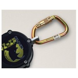 Honeywell CFL-2-Z7/9FT Miller 9' Black Rhino Self-Retracting Lifeline With Steel Twist-Lock Carabiner Unit Connector