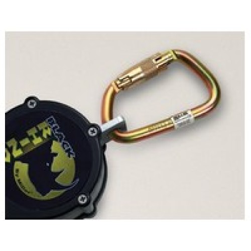 Honeywell CFL-2-Z7/9FT Miller 9' Black Rhino Self-Retracting Lifeline With Steel Twist-Lock Carabiner Unit Connector