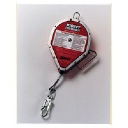Honeywell RL65SS/65FT Miller Mightylite 65' Stainless Steel Cable Self Retracting Lifeline