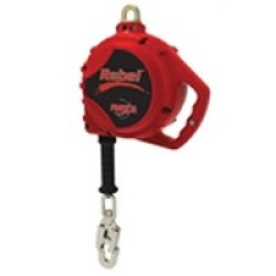 DBI/SALA 3590630 DBI-SALA 82' Rebel Self Retracting Lifeline With 5 mm Galvanized Cable, Thermoplastic Housing And Carabiner