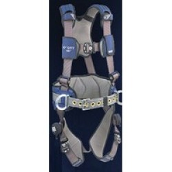DBI/SALA 1113133 Capital Safety DBI-SALA 2X EXOFIT NEX Full Body Construction Style Harness With Back And Side D-Rings, Locking 