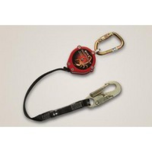Honeywell PFL-2-Z7/9FT Miller Scorpion 9' Personal Fall Limiter With Steel Twist-Lock Carabiner