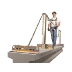 Honeywell SGC/120FT Miller 120' SkyGrip 4 Person Temporary Horizontal Lifeline For Concrete Applications