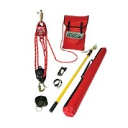 Honeywell QP-1/100FT Miller 100' QuickPick Standard Rescue Kit (Includes Pulleys, Rope, Rescue Pole, Carabiners, Cross-Arm Ancho