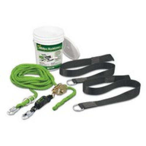 Honeywell HLLR2/30FT Miller 2 Person 30' TechLine Temporary Horizontal Lifeline System Kit