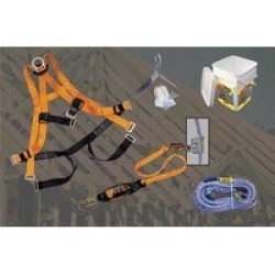 Honeywell BRFK75/75FT Miller Basic Roofing Kit With 8173 Microloc & 75' Lifeline