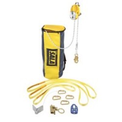 DBI/SALA 3322100 DBi/SALA 100' Rollgliss R500 Rescue And Escape Decender Device With 3 Anchor Slings, 4 Carabiners, Pully, Edge 