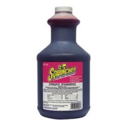 Sqwincher Corporation 030325-FP Sqwincher 64 Ounce Liquid Concentrate Fruit Punch Electrolyte Drink - Yields 5 Gallons (6 Each P