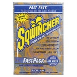 Sqwincher Corporation 015310-CC Sqwincher .6 Ounce Fast Pack Liquid Concentrate Cool Citrus Electrolyte Drink - Yields 6 Ounces 