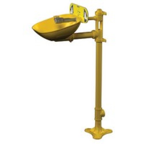 Bradley Corporation S19214EW Bradley Pedestal Mounted Eyewash With Plastic Bowl