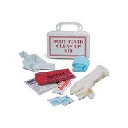 Honeywell 553001 Swift First Aid Body Fluid Clean Up Kit In Plastic, 10 Unit Box (24 Per Case)