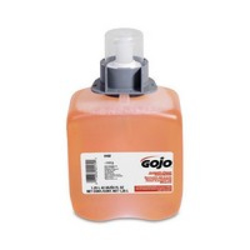 Go-Jo Industries 5162-03 GOJO 1250 ml Refill Orange Blossom Scented Antibacterial Luxuury Foam Handwash Chloroxylenol Liquid