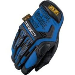 Mechanixwear MPT-03-010 Mechanix Wear Large Blue And Black M-Pact Full Finger Spandex And Rubber Anti-Vibration Gloves With Hoo Mechanixwear MPT-03-010 Mechanix Wear Large Blue And Black M-Pact Full Finger Spandex And Rubber Anti-Vibration Gloves With Hoo