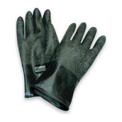Honeywell B161/8 North 16 Mil Unsupported Butyl Glove With Smooth Finish And Beaded Cuff 11