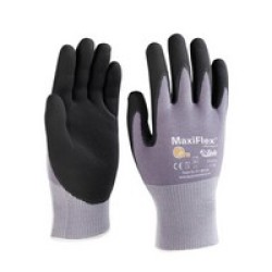 Protective Industrial Products 34-874XXL Protective Industrial Products 2X MaxiFlex Ultimate by ATG 15 Gauge Coated Work Gloves 