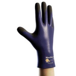 Protective Industrial Products 56-530/XL Protective Industrial Products XLarge Blue And Black MaxiDry Plus by ATG Nylon Nitrile 