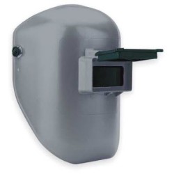 FIBRE-METAL 906GY Tigerhood Thermoplastic Welding Hood with a Telescoping 2