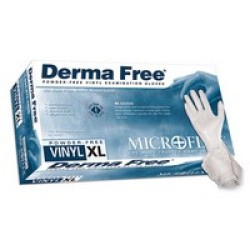 Microflex Medical Corporation DF850-XL Microflex X-Large Clear 9.5