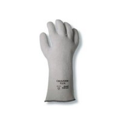 Ansell Edmont 209307 Ansell Size 9 White Crusader Flex Nitrile Non-Woven Felt Lined Heat Resistant Gloves With 10